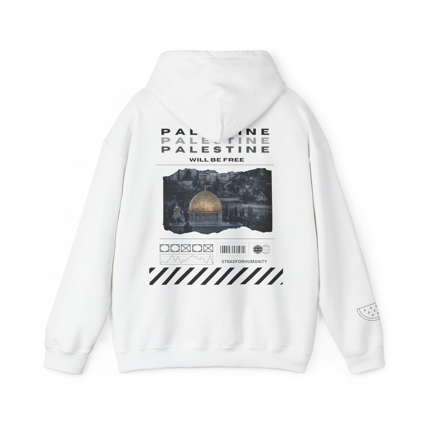 Palestine Hoodie Streetwear Fight For Freedom
