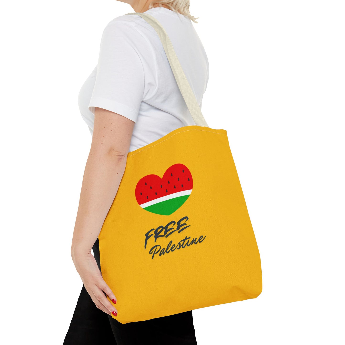 Love Watermelon of Resistance Tote Bag Stand with Palestine
