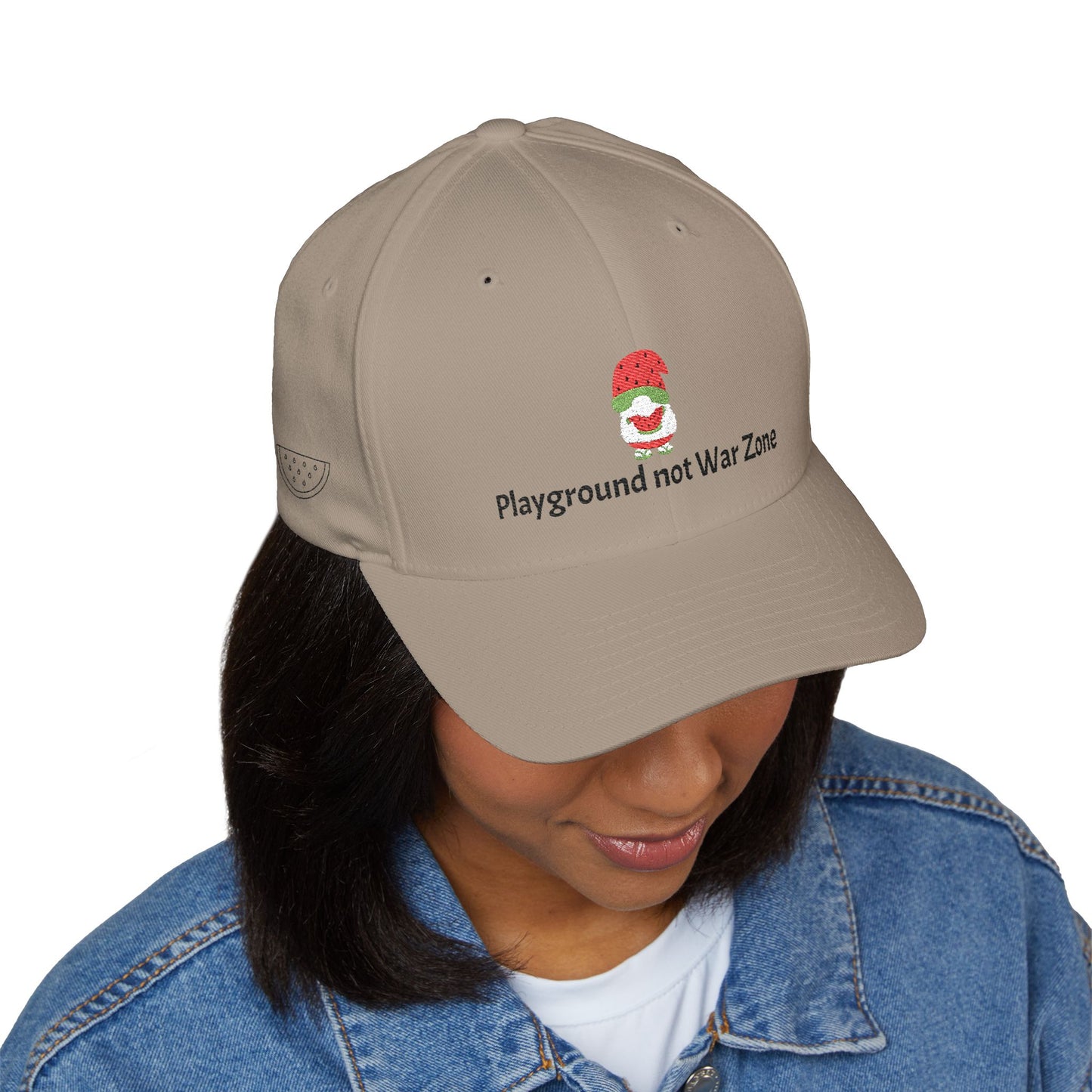Playground not War Zone Solidarity Hat Peace, Love & Freedom