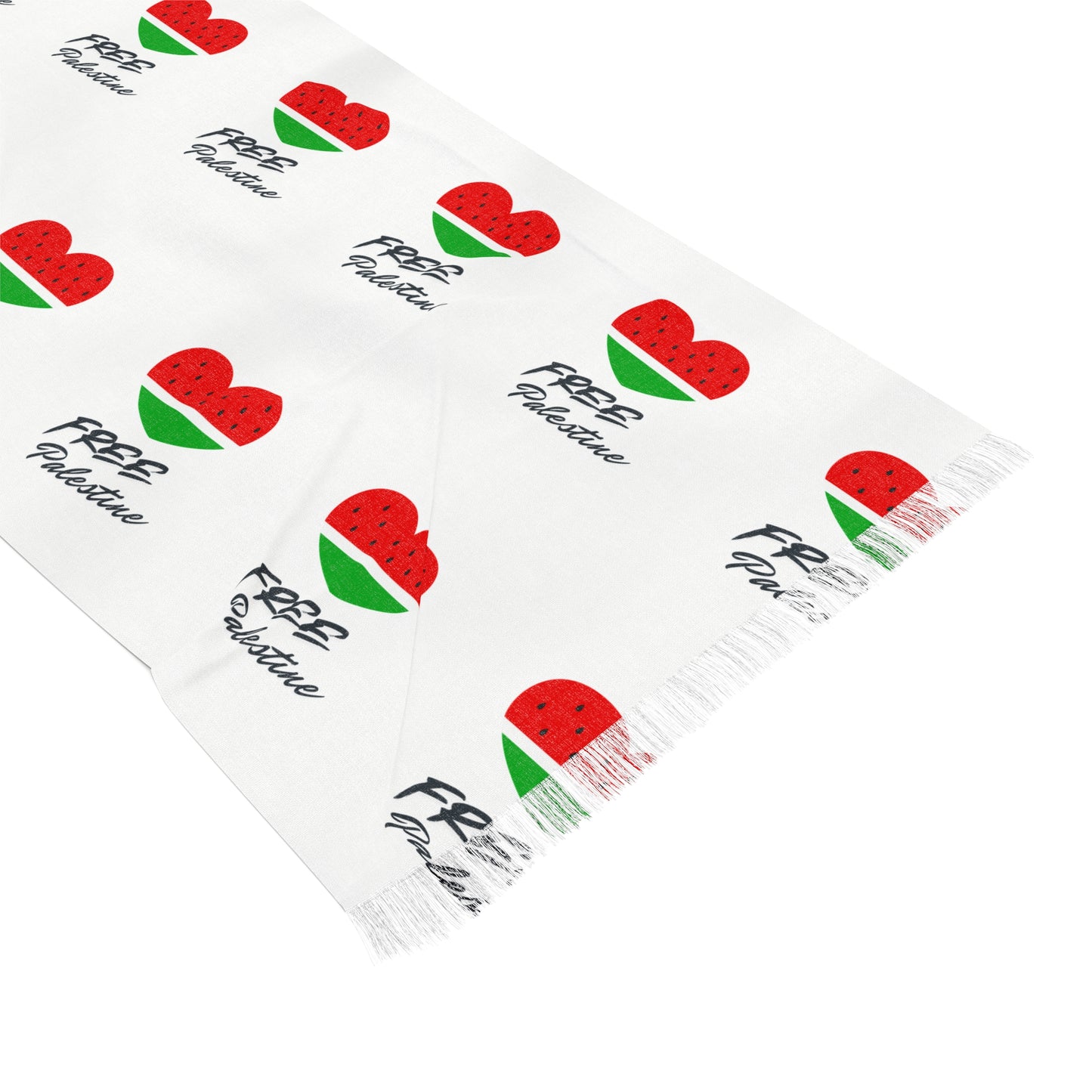 Hope for Gaza Scarf Power of Humanity Love Palestine Scarf Solidaity