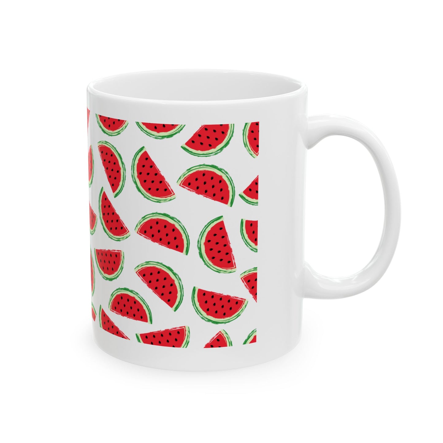 Watermelon Symbol Mug Free Palestine Fight and Resist