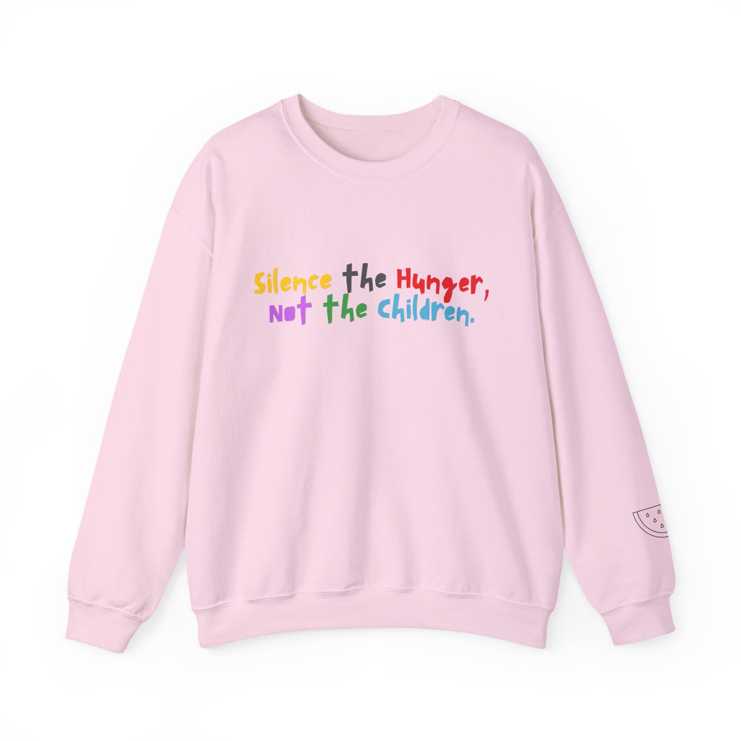 Silence The Hunger, Not The Children Sweatshirt Palestine Support Solidarity