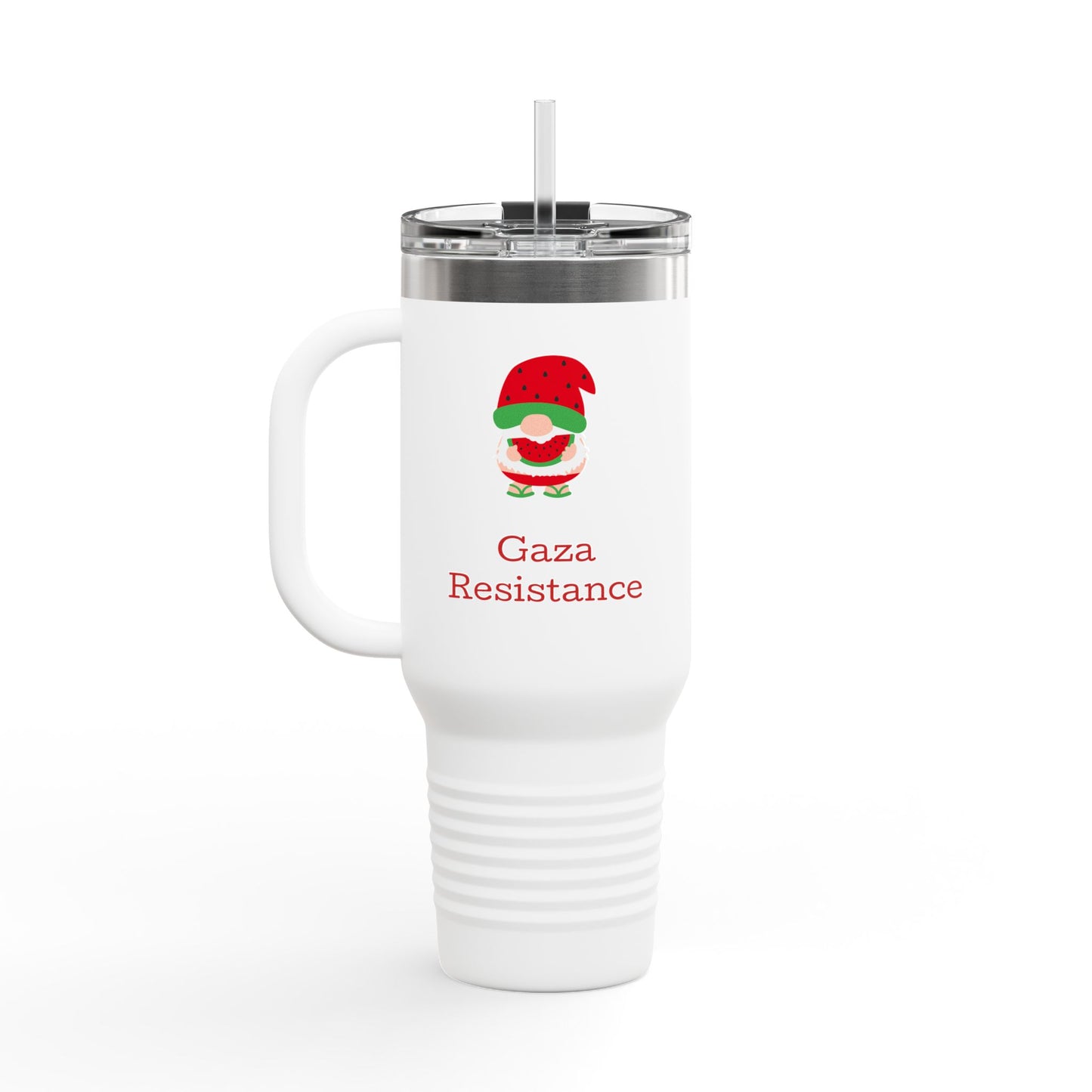 Gaza Resistance Tumbler Stand with Palestine