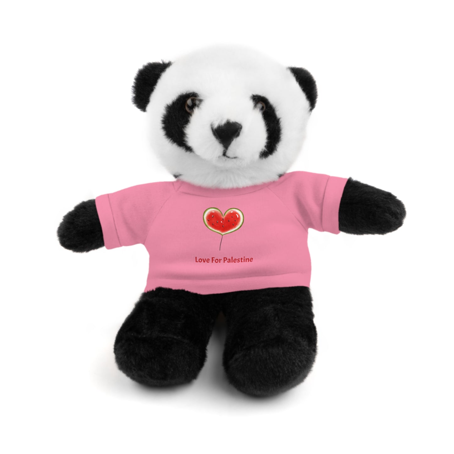 Stuffed Animal Gift with Tee | Love For Palestine Bear, Cute Plush Toy, Cuddle Buddy, Unique Gift for Kids, Love & Friendship