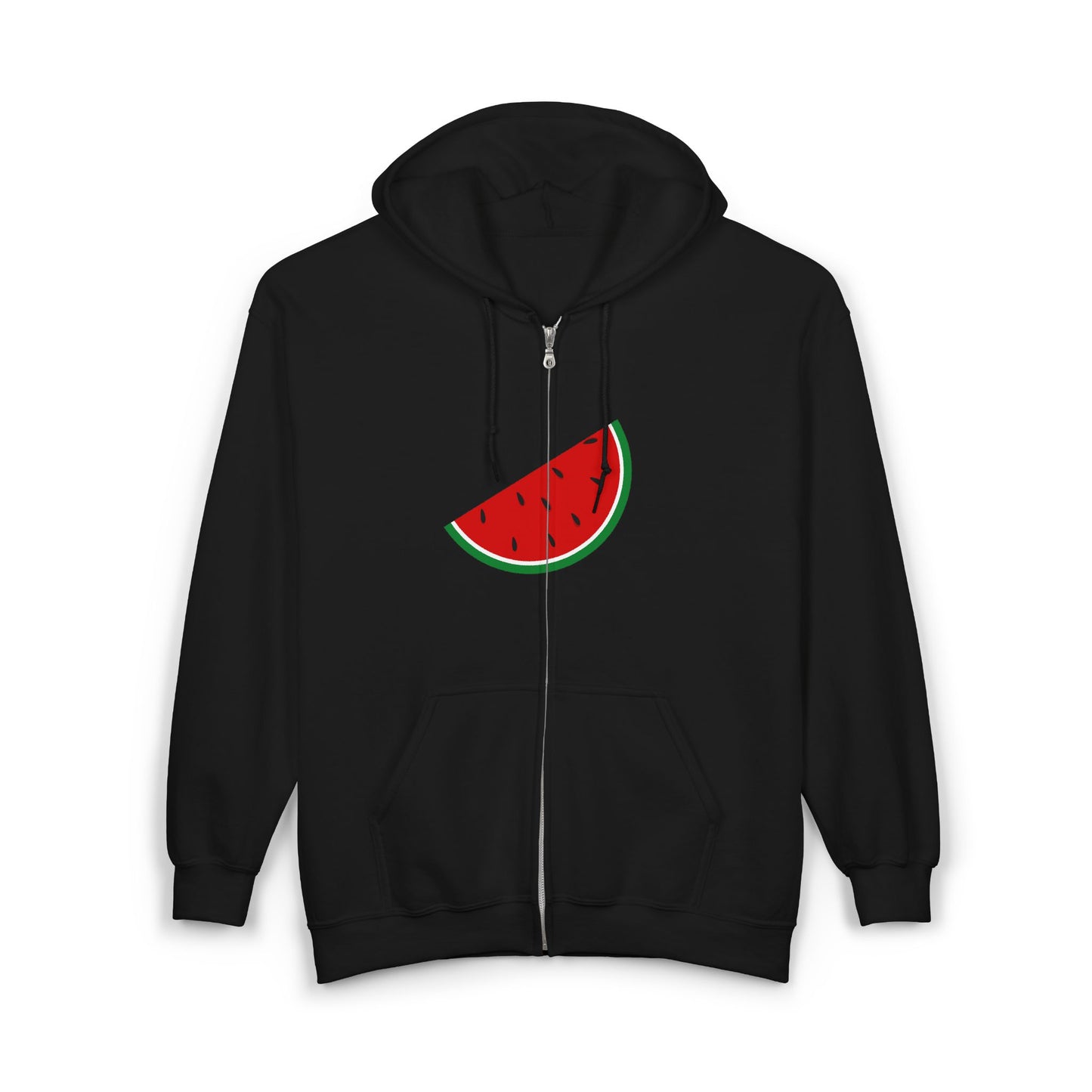 Voice of Resistance Full Zip Hoodie Watermelon Solidarity