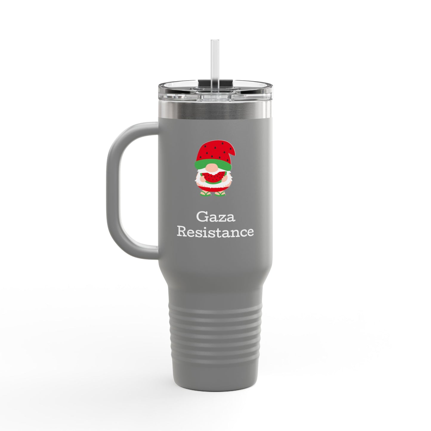 Gaza Resistance Tumbler Stand with Palestine
