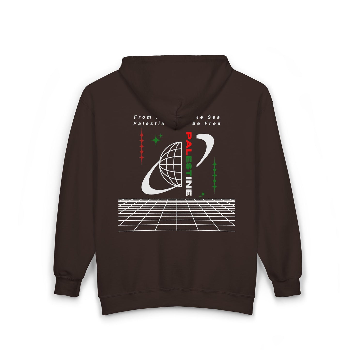 Full Zip Hoodie From the River to the Sea, Palestine Will Be Free