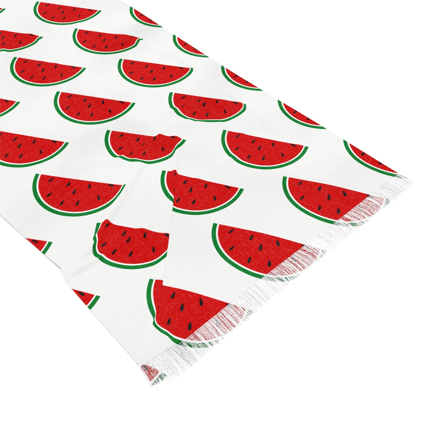 Watermelon Solidarity Scarf – Stand with Palestine