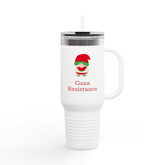 Gaza Resistance Tumbler Stand with Palestine
