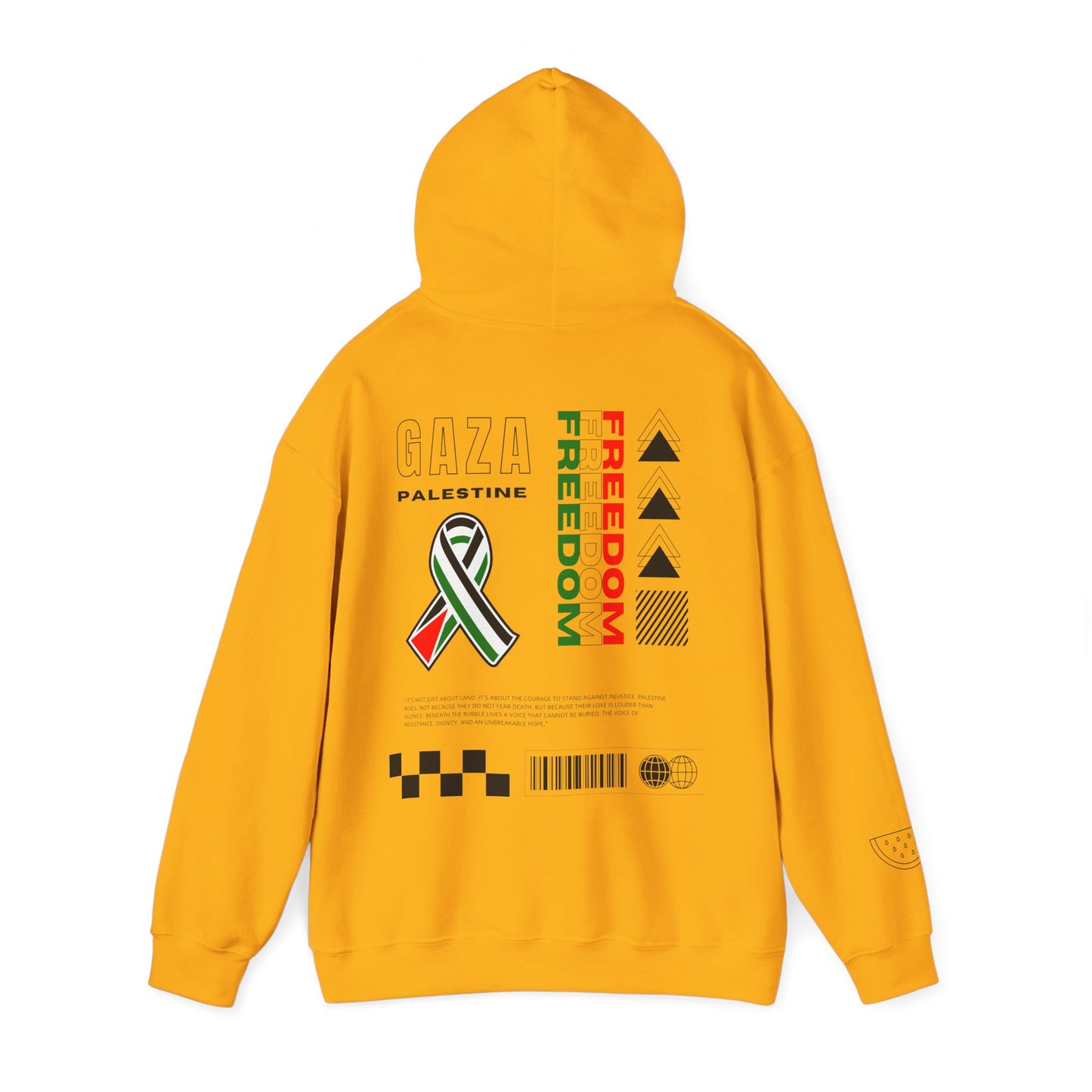 Free Gaza Free Palestine Streetwear Hoodie Palestine