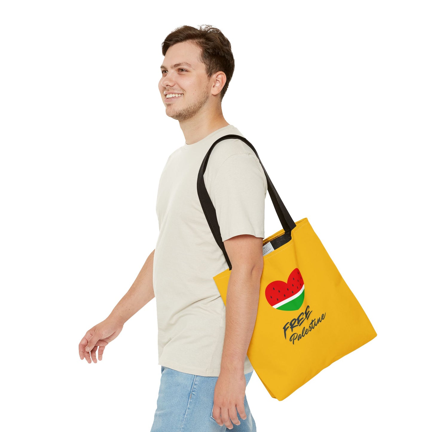Love Watermelon of Resistance Tote Bag Stand with Palestine
