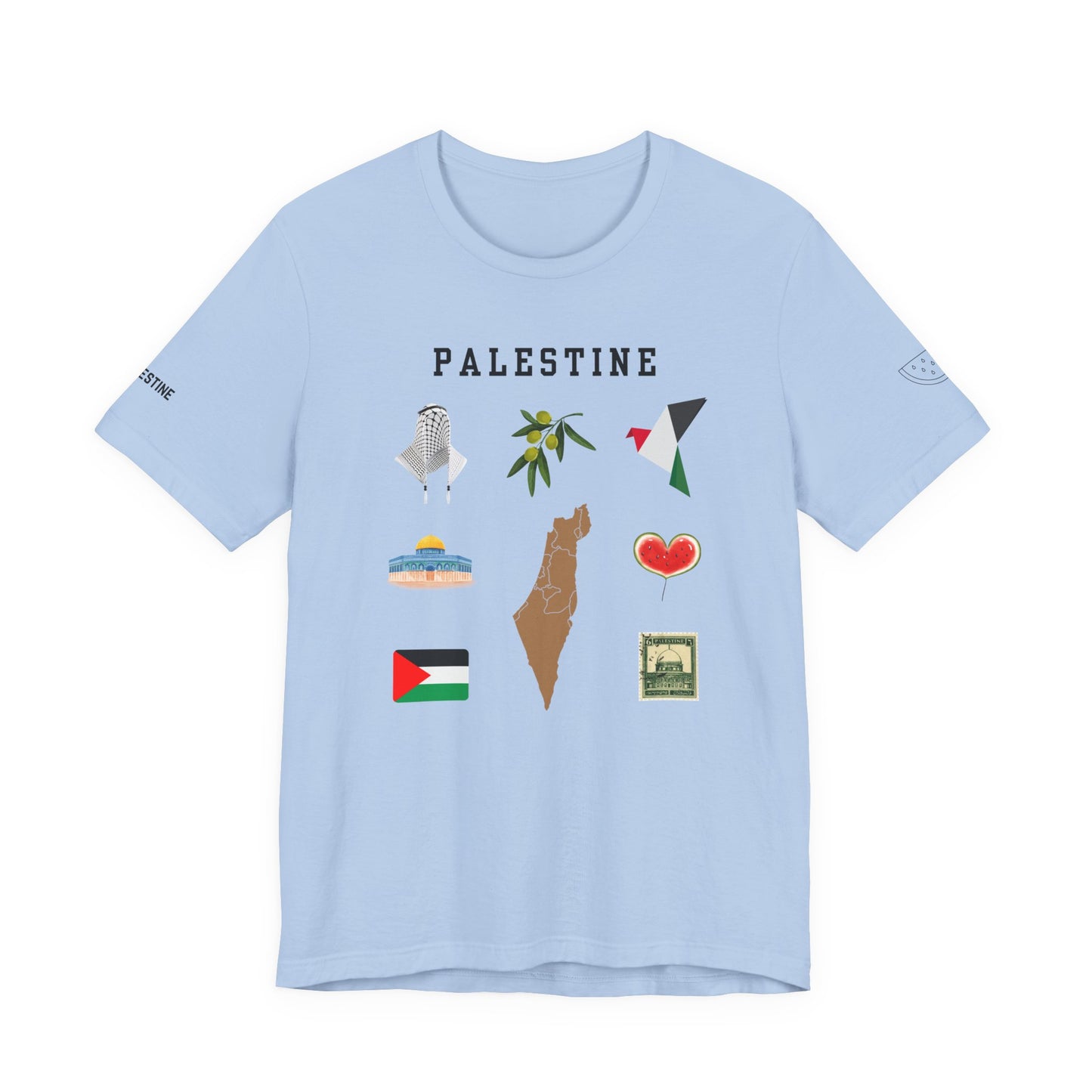 Symbol of Palestine Tshirt Yerusalem