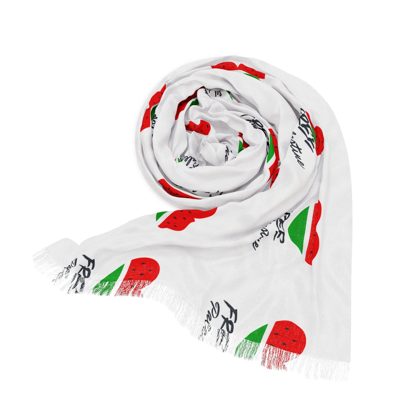 Hope for Gaza Scarf Power of Humanity Love Palestine Scarf Solidaity