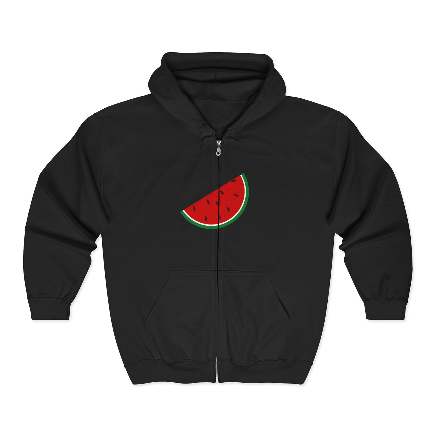 Voice of Resistance Full Zip Hoodie Watermelon Solidarity