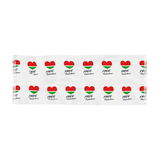 Hope for Gaza Scarf Power of Humanity Love Palestine Scarf Solidaity