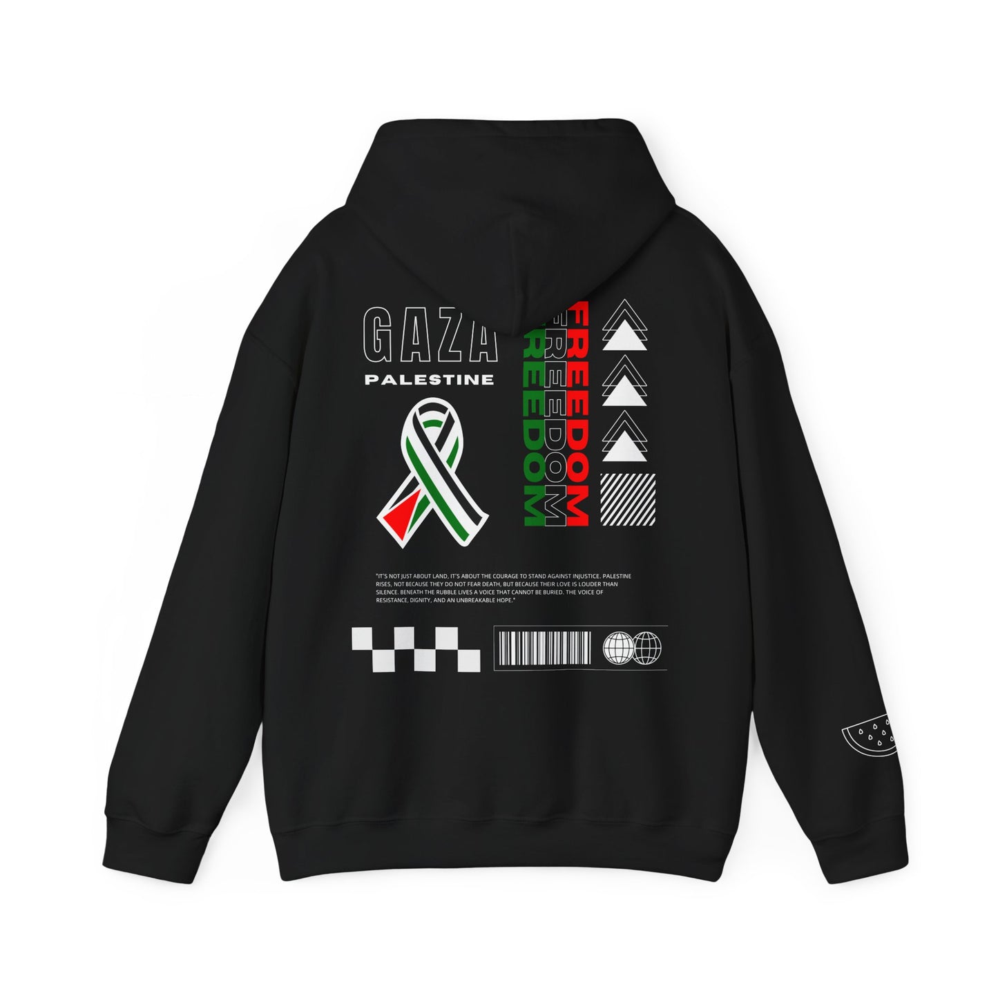 Free Gaza Free Palestine Streetwear Hoodie Palestine