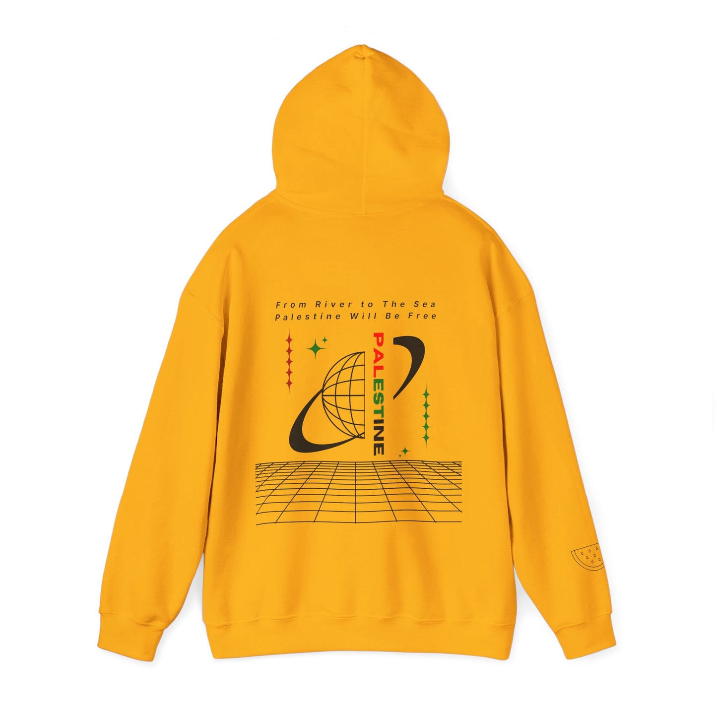 Street Solidarity Hoodie Hope for Palestine Streetwear