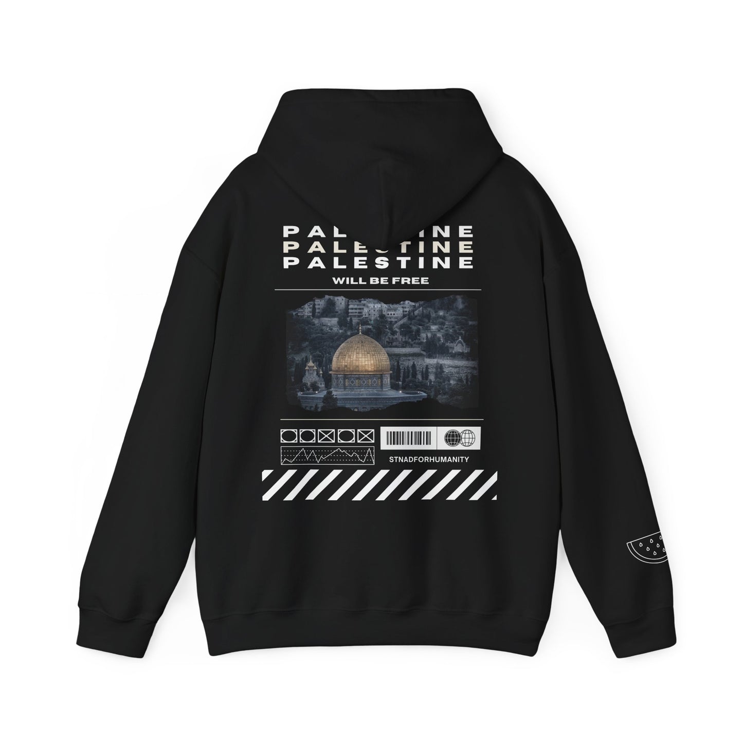 Palestine Hoodie Streetwear Fight For Freedom