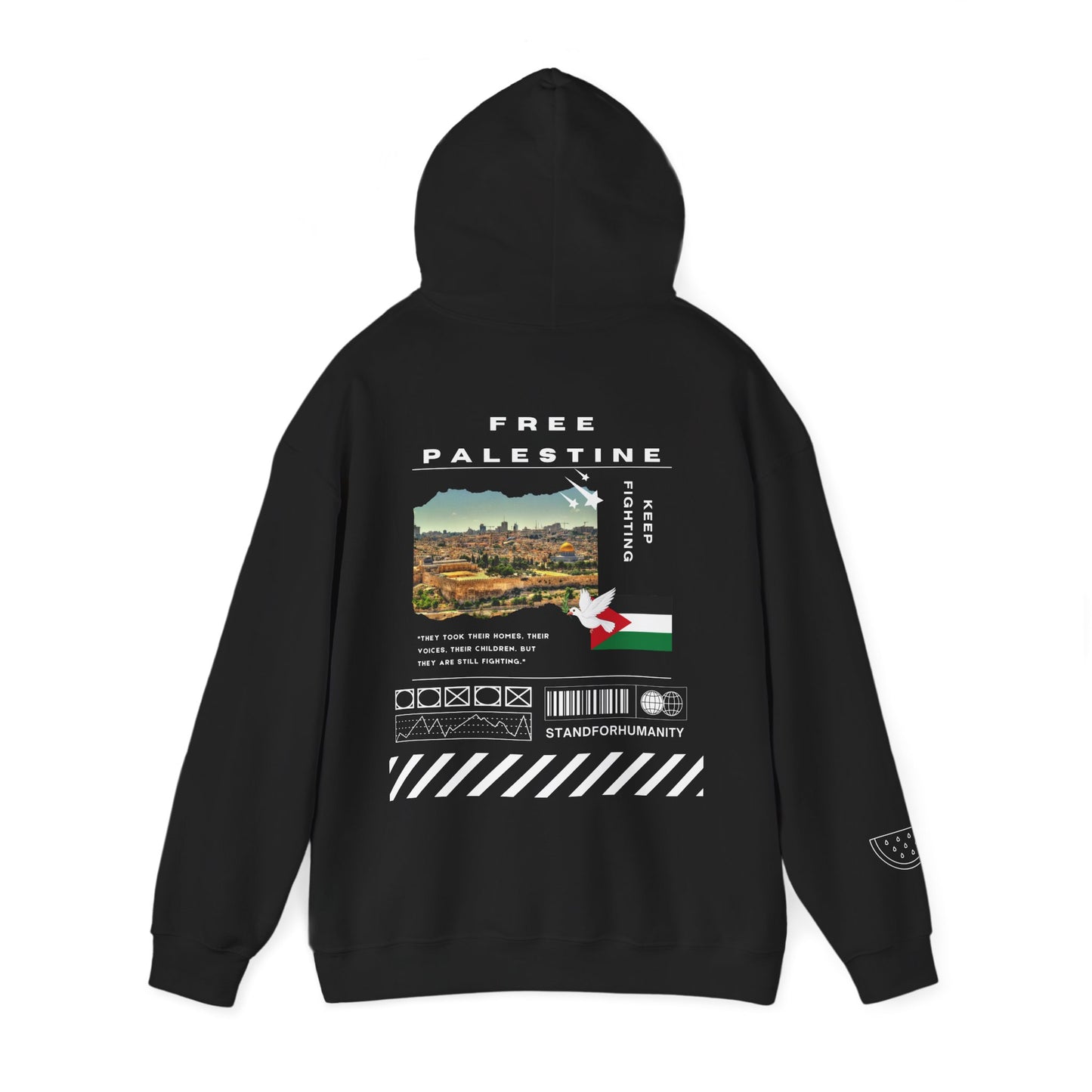 Activism Streetwear Hoodie, Humanity, Freedom & Resistance.