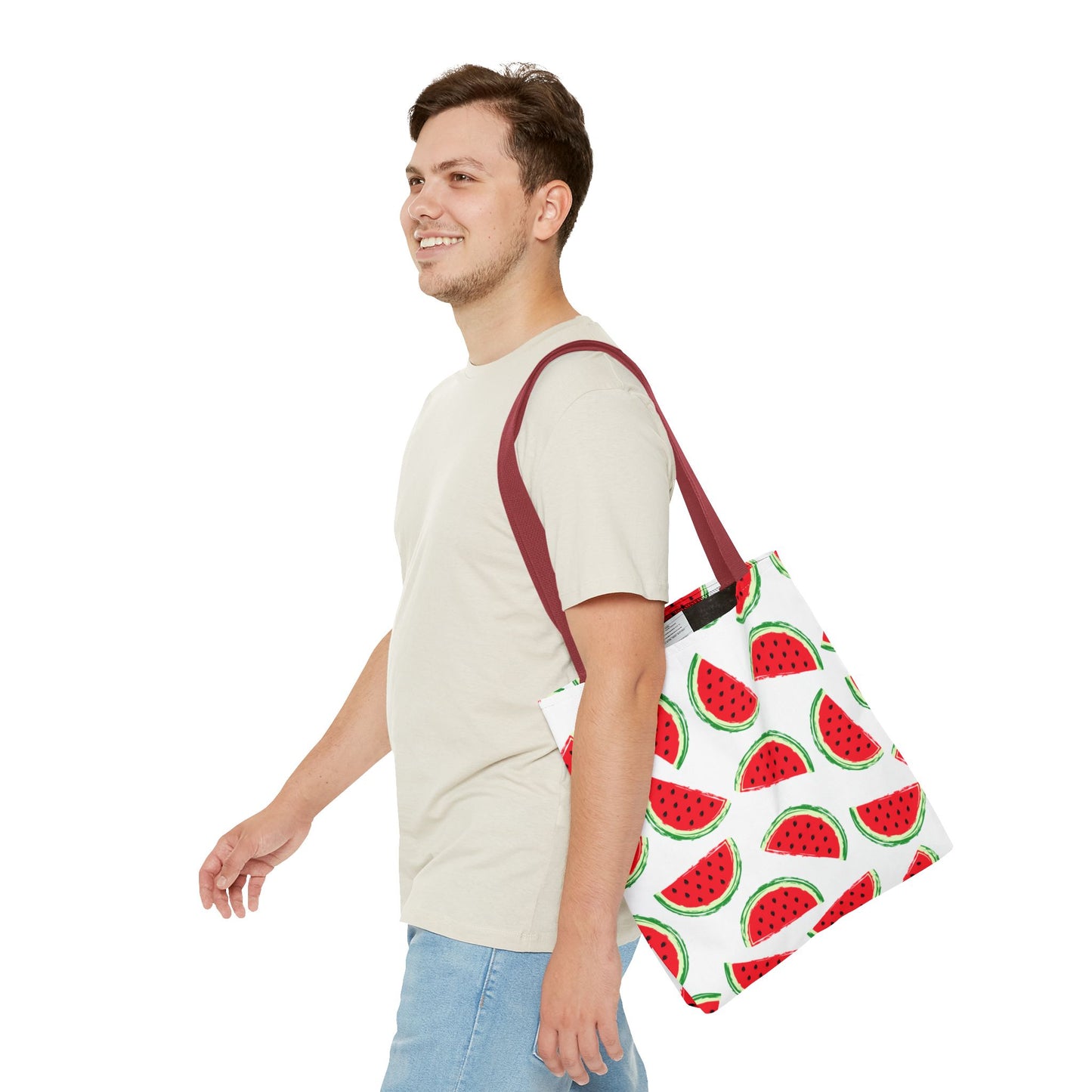Watermelon Freedom Tote Bag Stand with Palestine