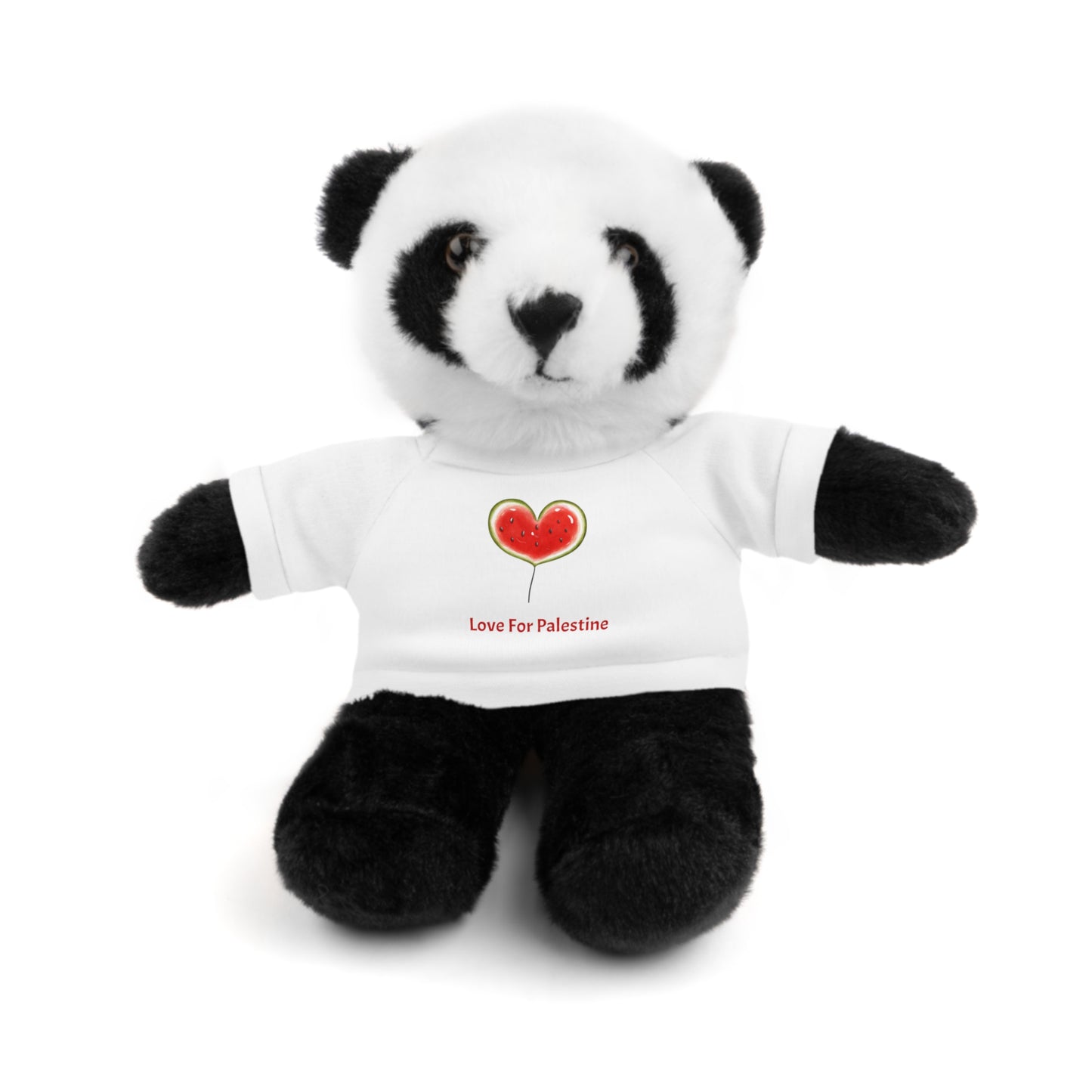 Stuffed Animal Gift with Tee | Love For Palestine Bear, Cute Plush Toy, Cuddle Buddy, Unique Gift for Kids, Love & Friendship