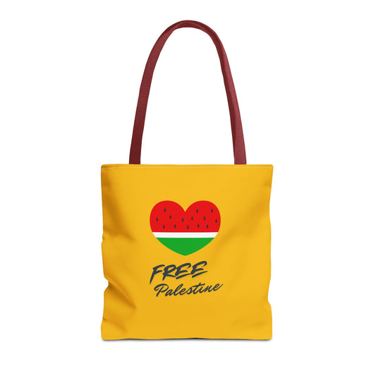 Love Watermelon of Resistance Tote Bag Stand with Palestine