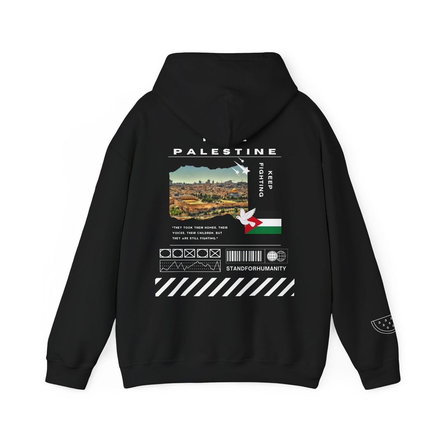 Activism Streetwear Hoodie, Humanity, Freedom & Resistance.