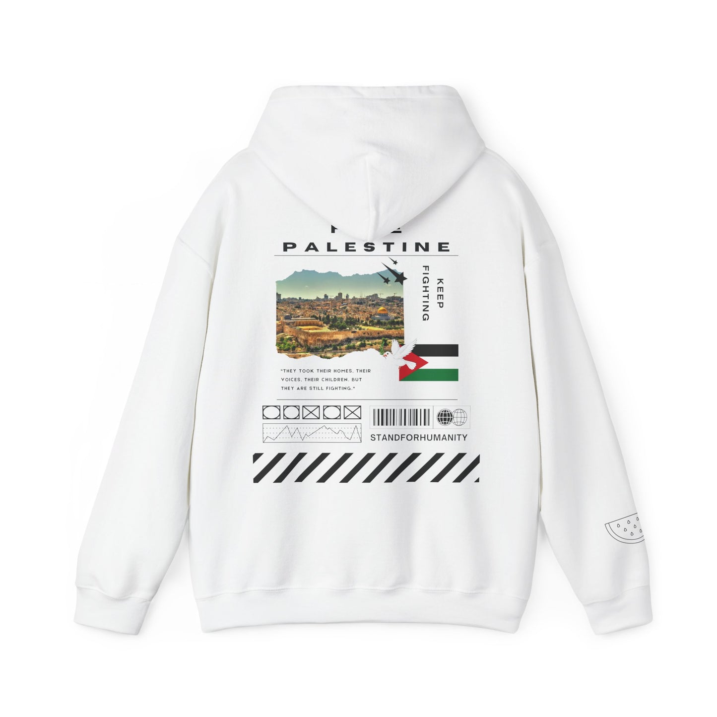 Activism Streetwear Hoodie, Humanity, Freedom & Resistance.