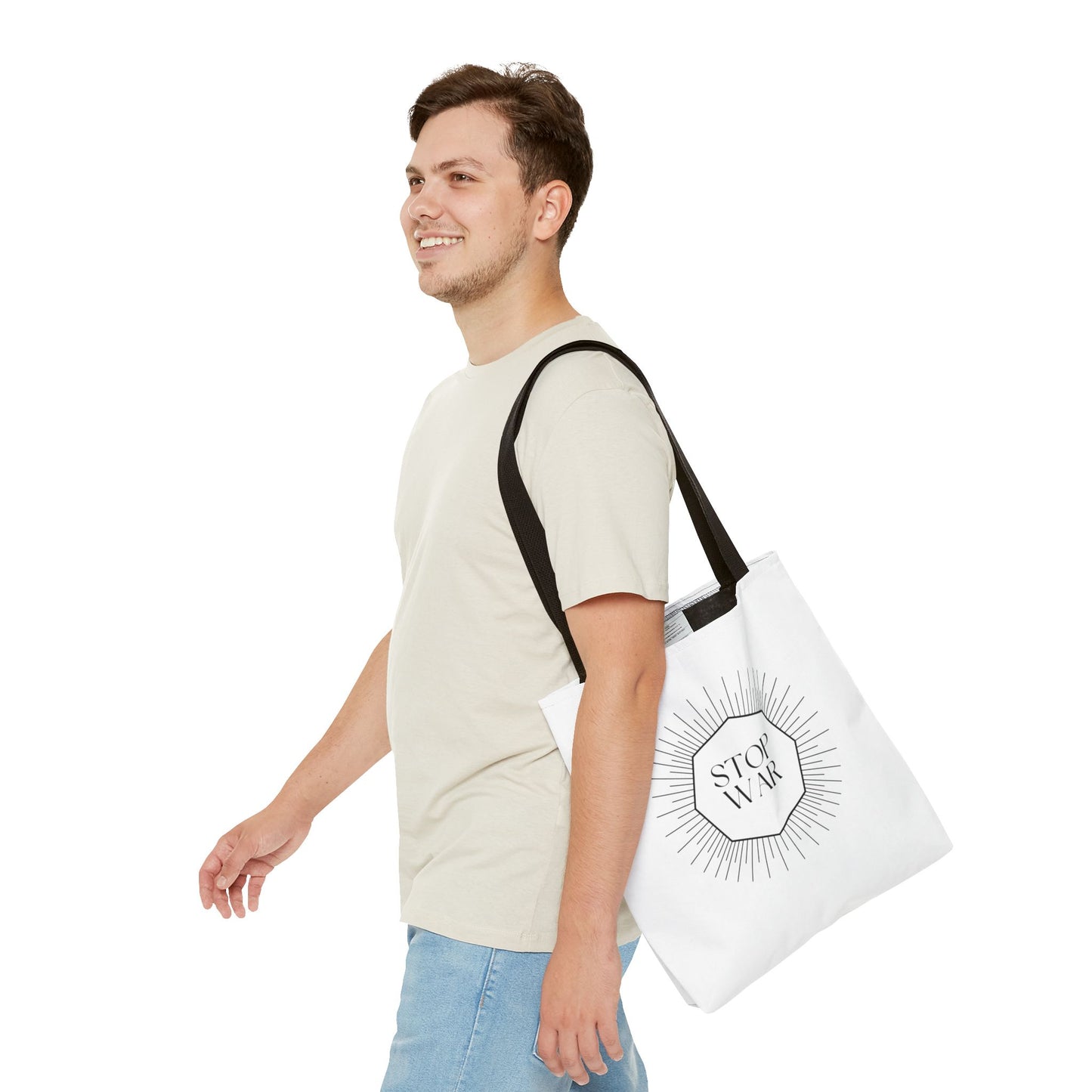 Watermelon of Resistance Tote Bag Stand with Palestine