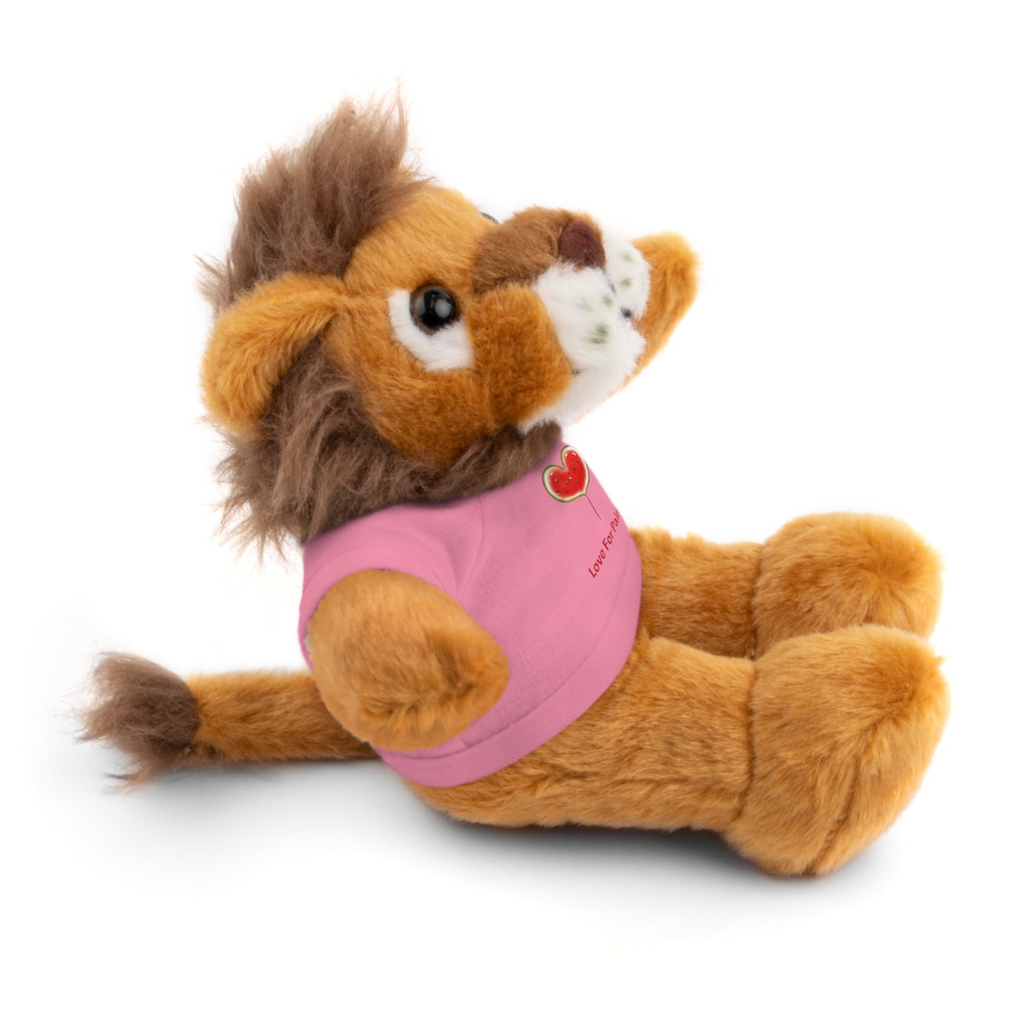 Stuffed Animal Gift with Tee | Love For Palestine Bear, Cute Plush Toy, Cuddle Buddy, Unique Gift for Kids, Love & Friendship