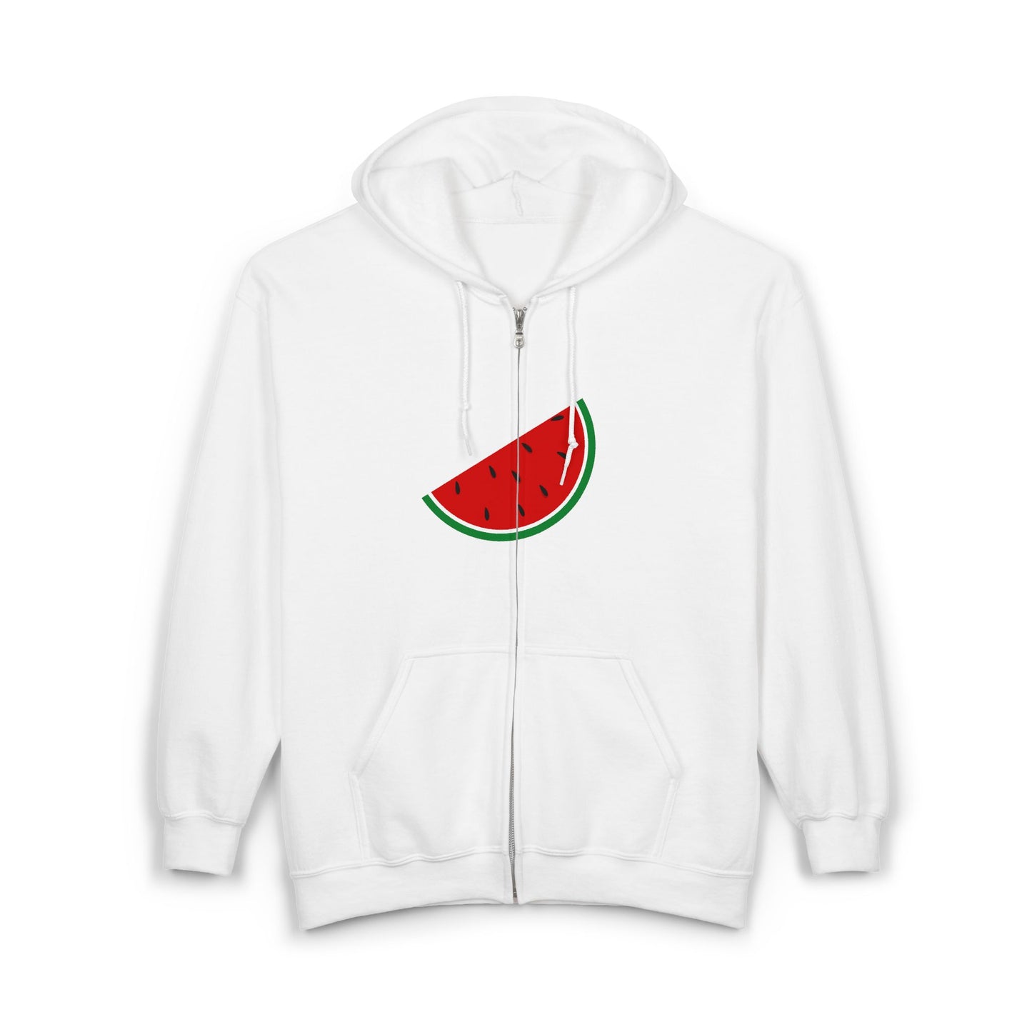 Voice of Resistance Full Zip Hoodie Watermelon Solidarity
