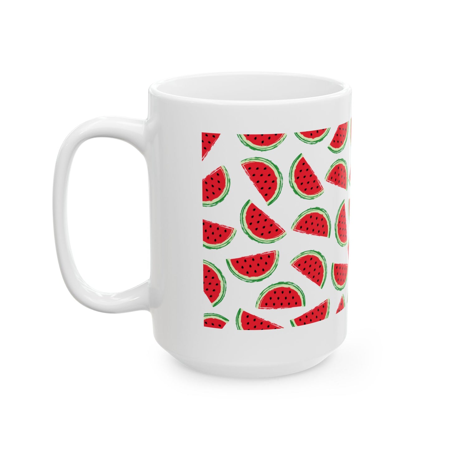 Watermelon Symbol Mug Free Palestine Fight and Resist