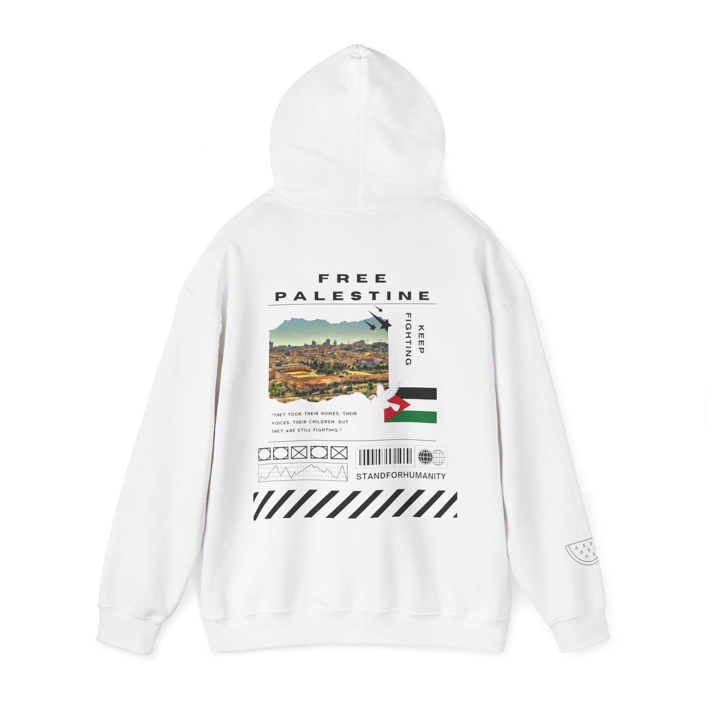 Activism Streetwear Hoodie, Humanity, Freedom & Resistance.