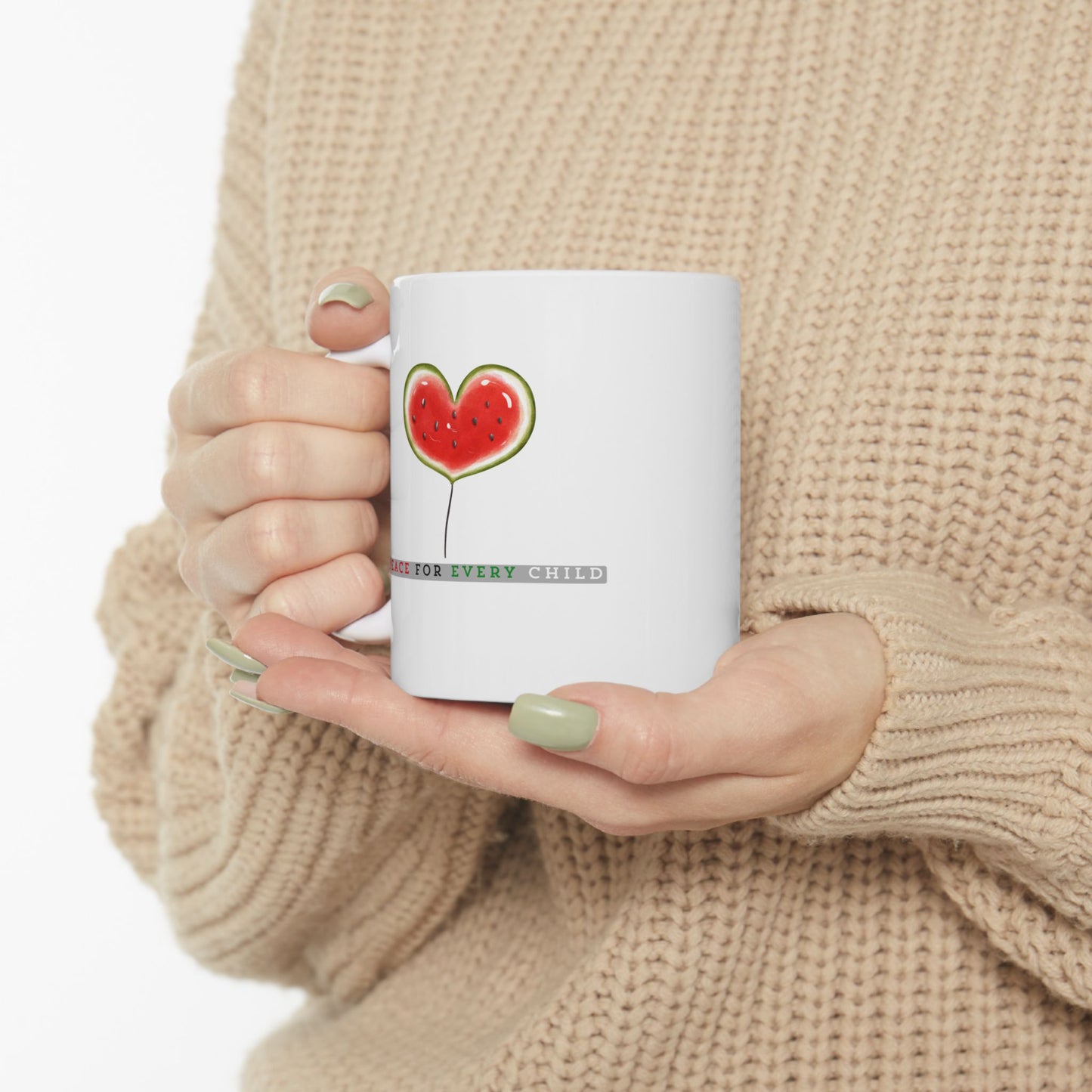 Peace Gaza Palestine Mug Symbol of Freedom