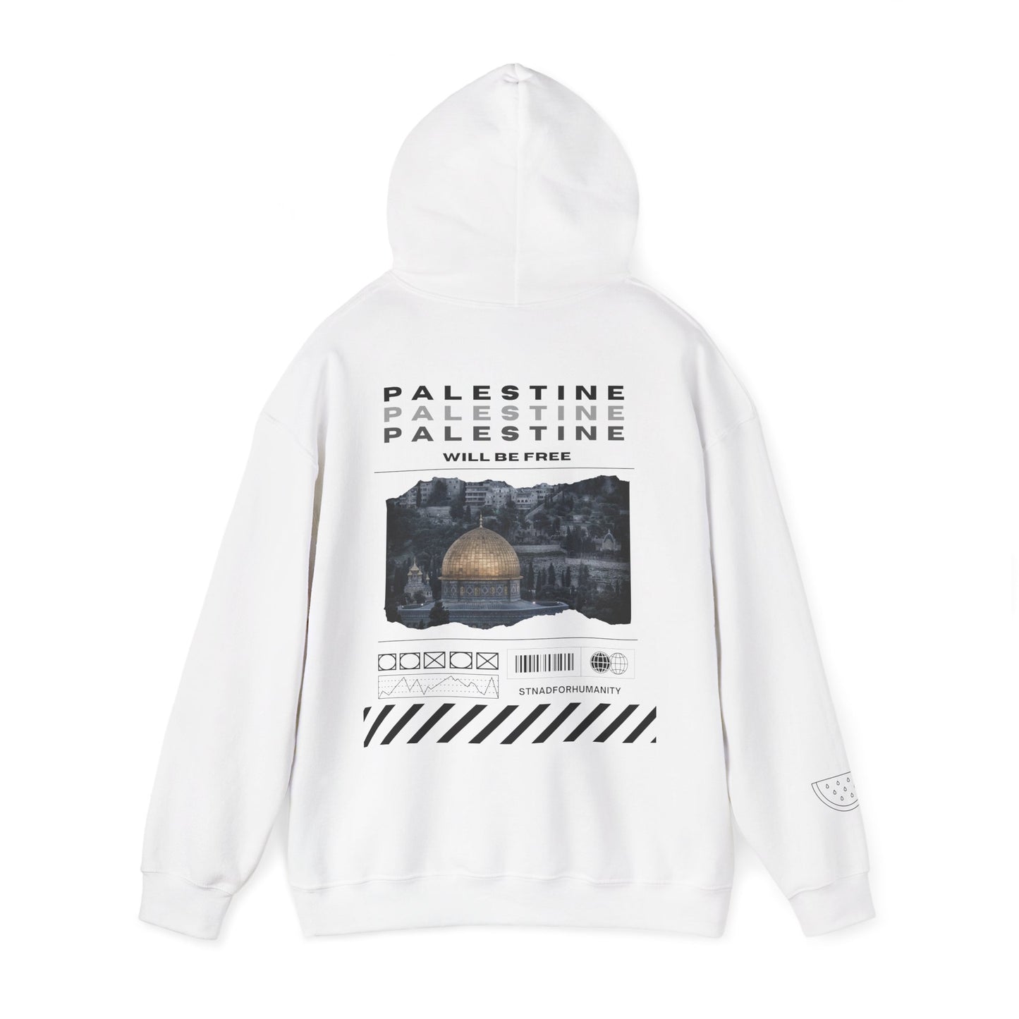 Palestine Hoodie Streetwear Fight For Freedom