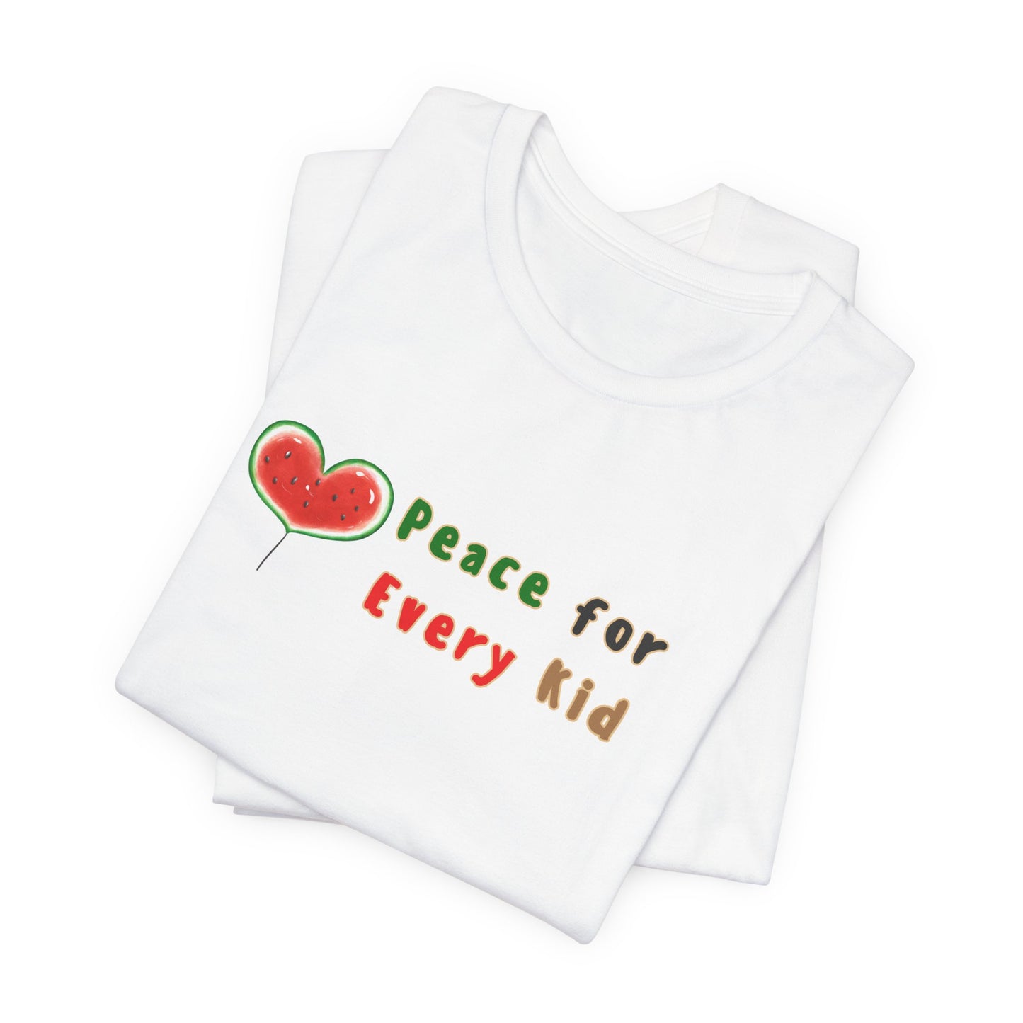 Peace for Every Child Symbol T-Shirt Freedom for Palestine T-shirt