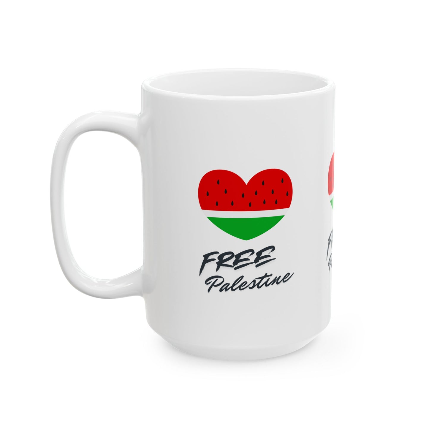 Watermelon Symbol Mug Stop the War Now