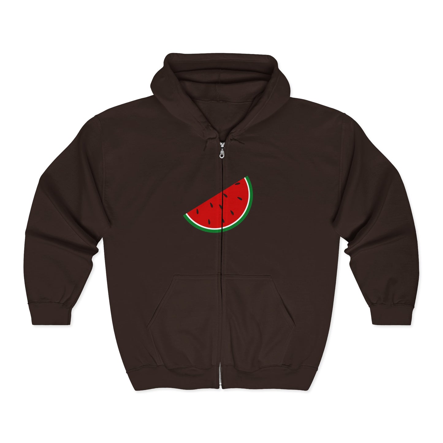 Voice of Resistance Full Zip Hoodie Watermelon Solidarity