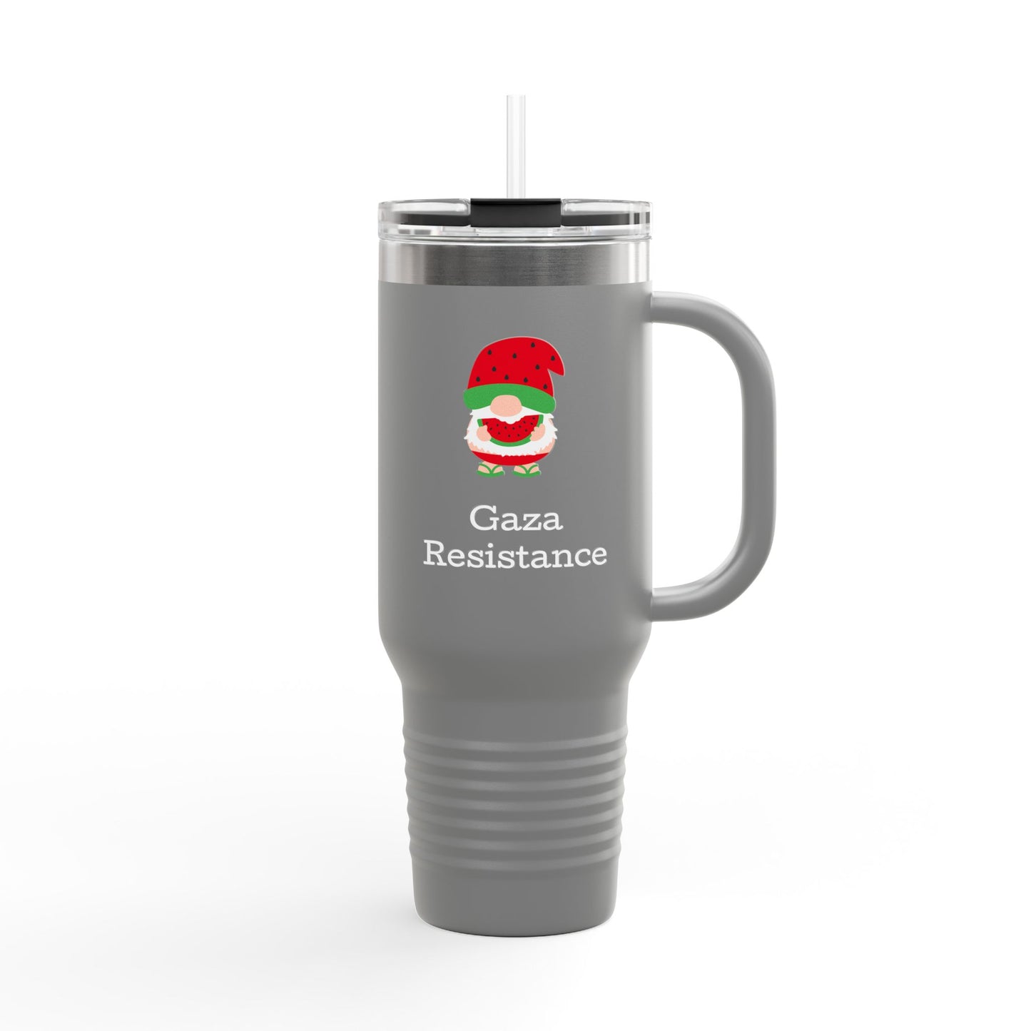 Gaza Resistance Tumbler Stand with Palestine