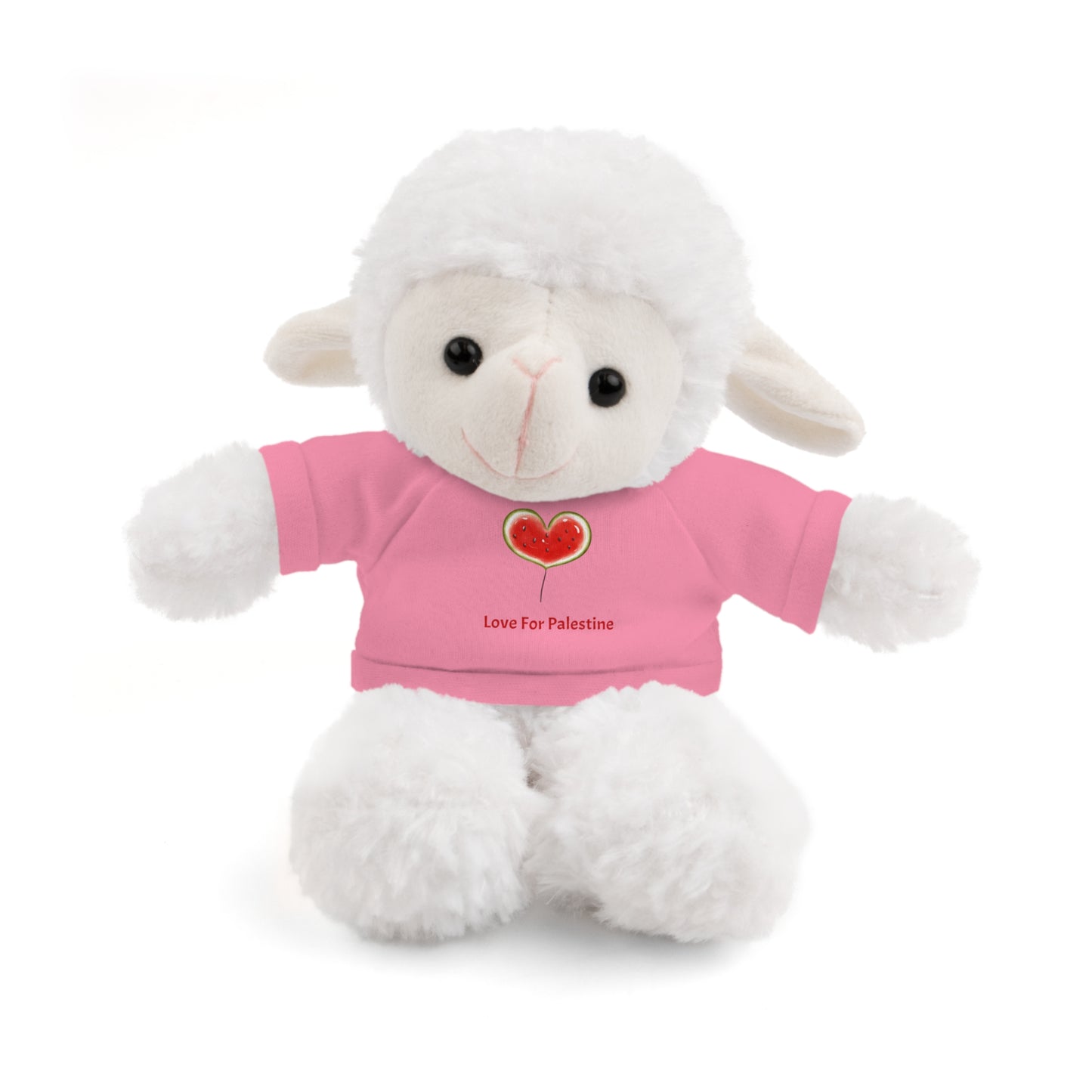 Stuffed Animal Gift with Tee | Love For Palestine Bear, Cute Plush Toy, Cuddle Buddy, Unique Gift for Kids, Love & Friendship