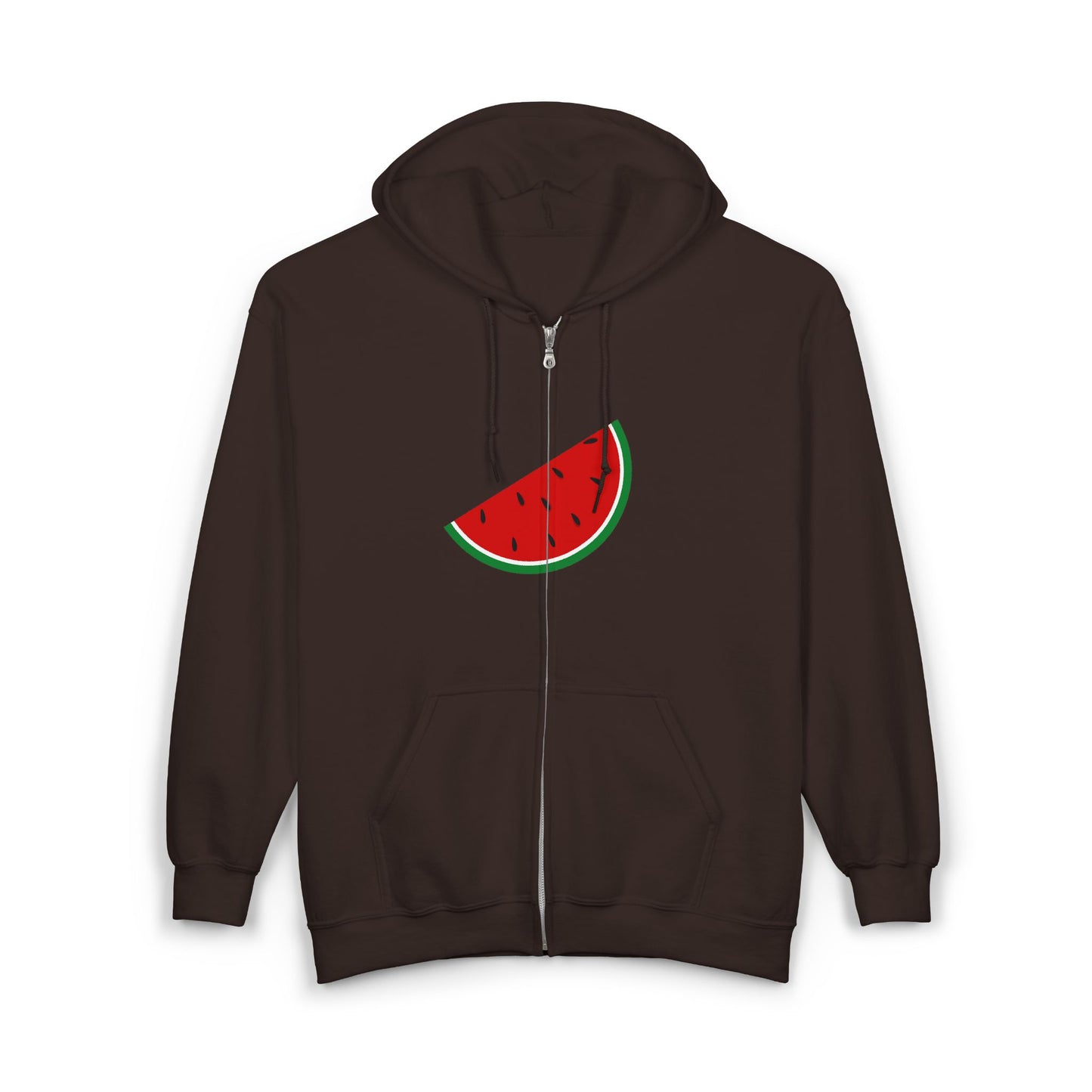 Voice of Resistance Full Zip Hoodie Watermelon Solidarity