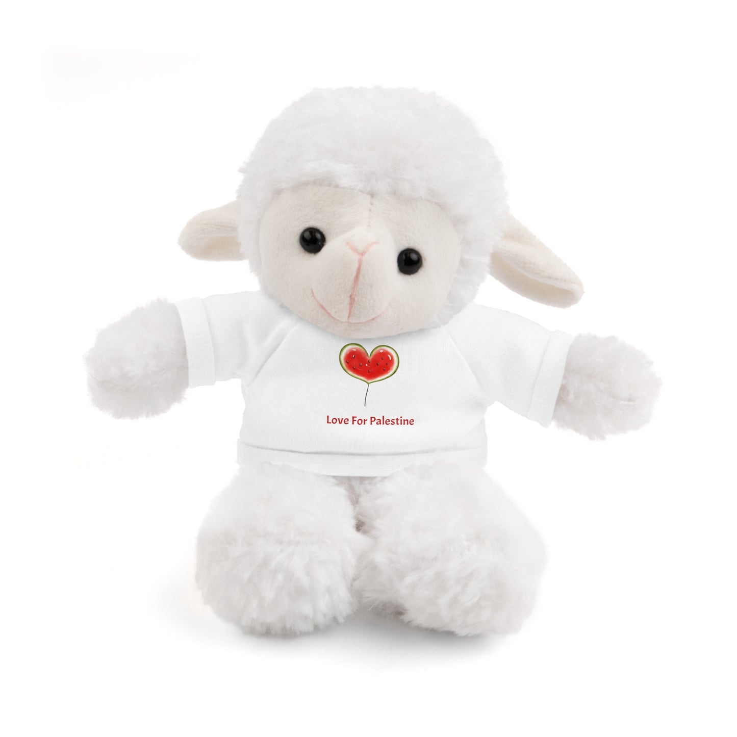 Stuffed Animal Gift with Tee | Love For Palestine Bear, Cute Plush Toy, Cuddle Buddy, Unique Gift for Kids, Love & Friendship
