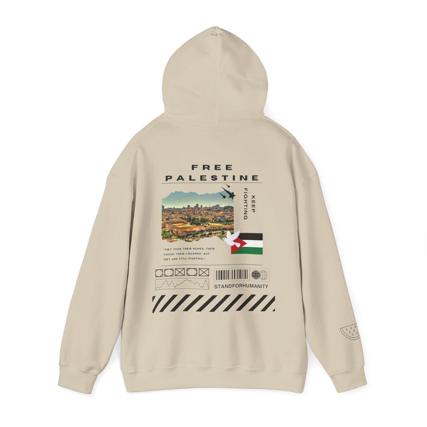 Activism Streetwear Hoodie, Humanity, Freedom & Resistance.