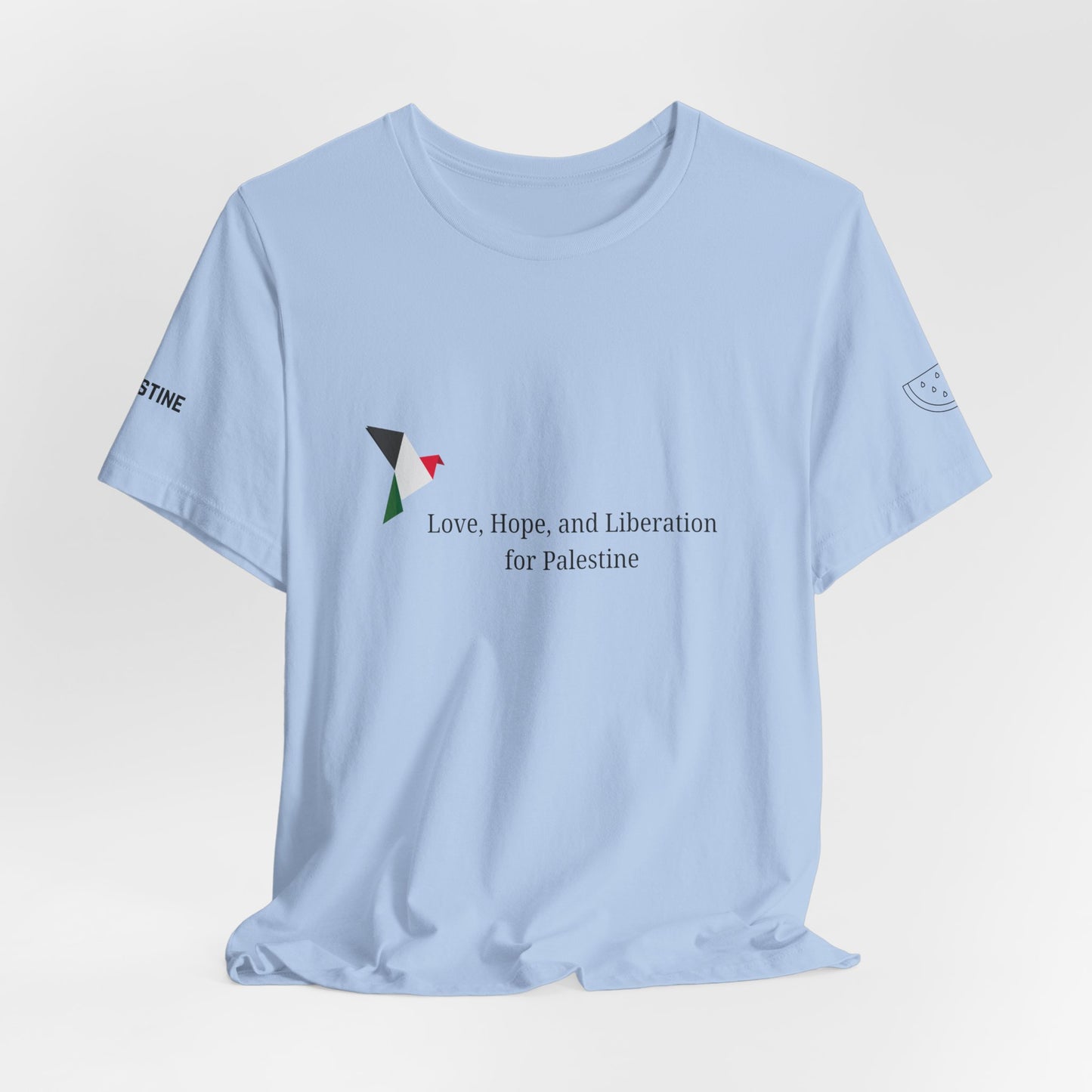 Love Peace and Liberation for Palestine Tshirt Resistance