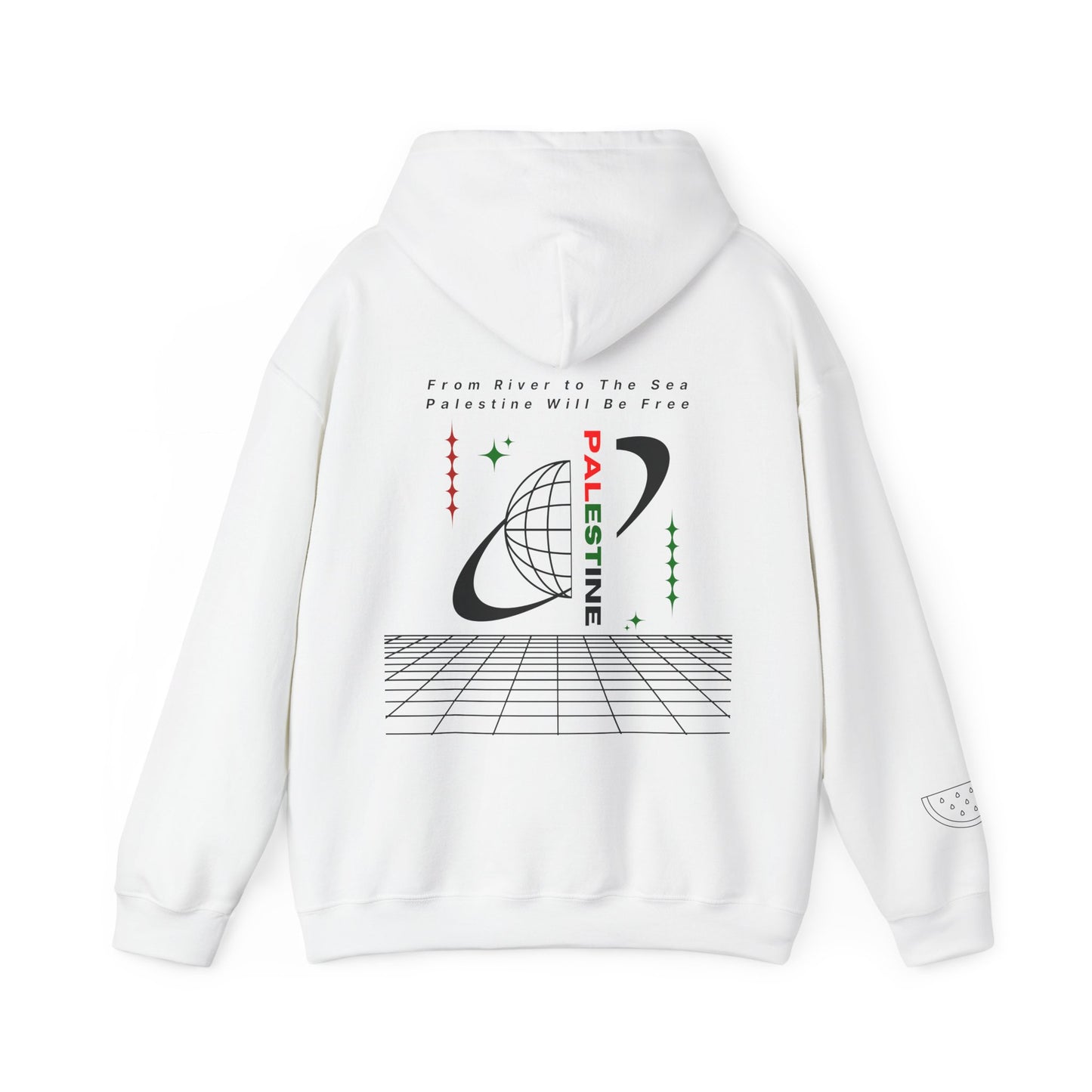 Street Solidarity Hoodie Hope for Palestine Streetwear