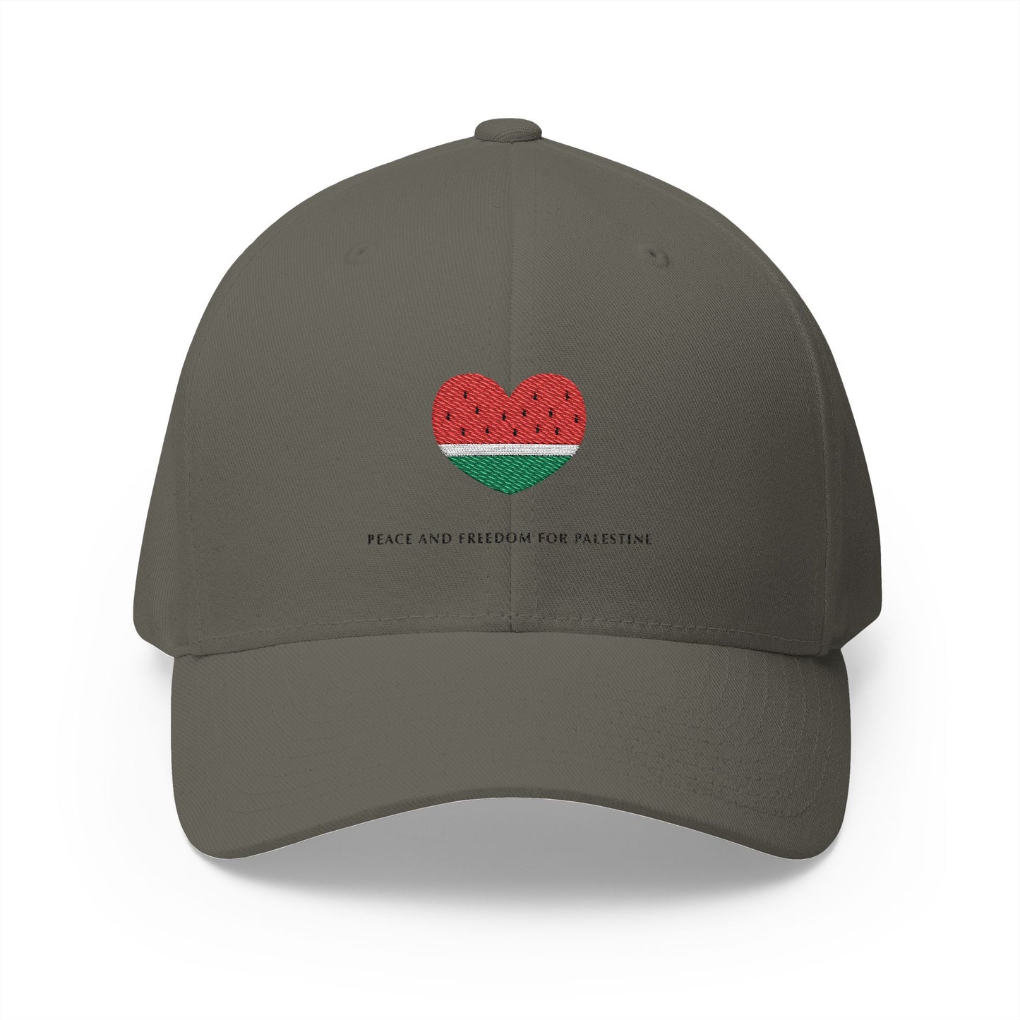Freedom For Palestine Solidarity Hat Peace, Love & Freedom