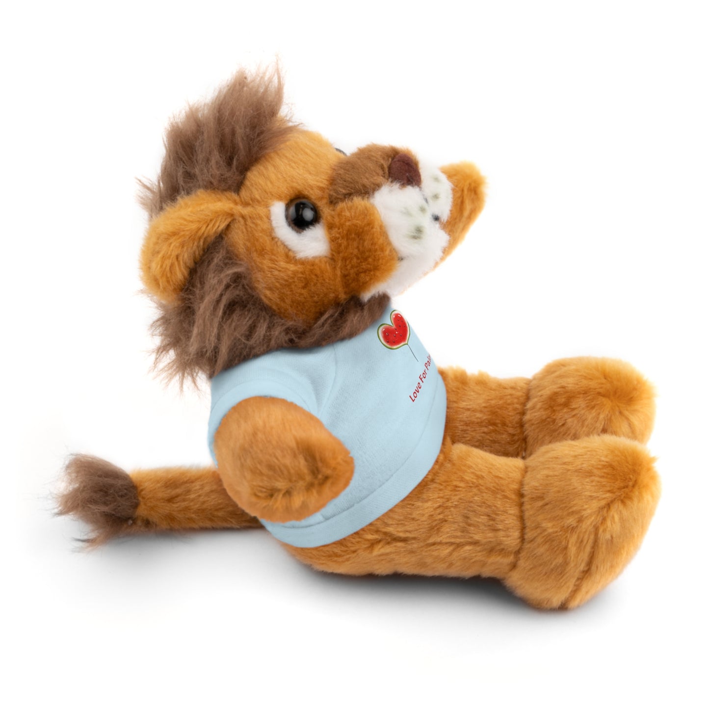 Stuffed Animal Gift with Tee | Love For Palestine Bear, Cute Plush Toy, Cuddle Buddy, Unique Gift for Kids, Love & Friendship