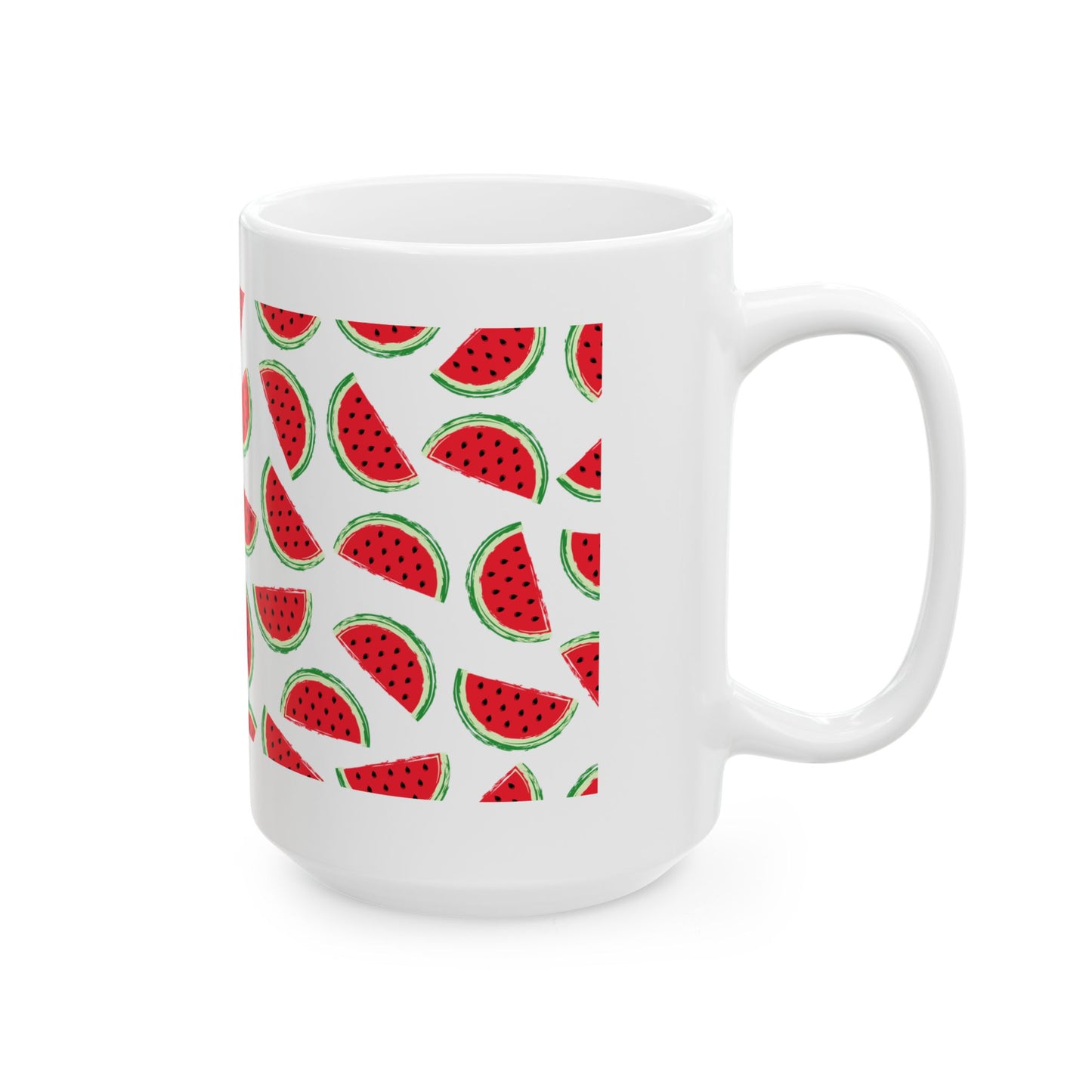 Watermelon Symbol Mug Free Palestine Fight and Resist