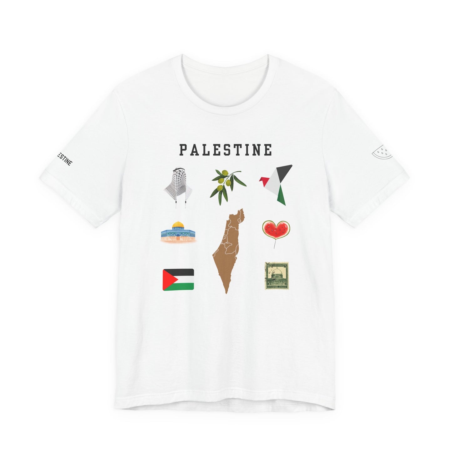 Symbol of Palestine Tshirt Yerusalem
