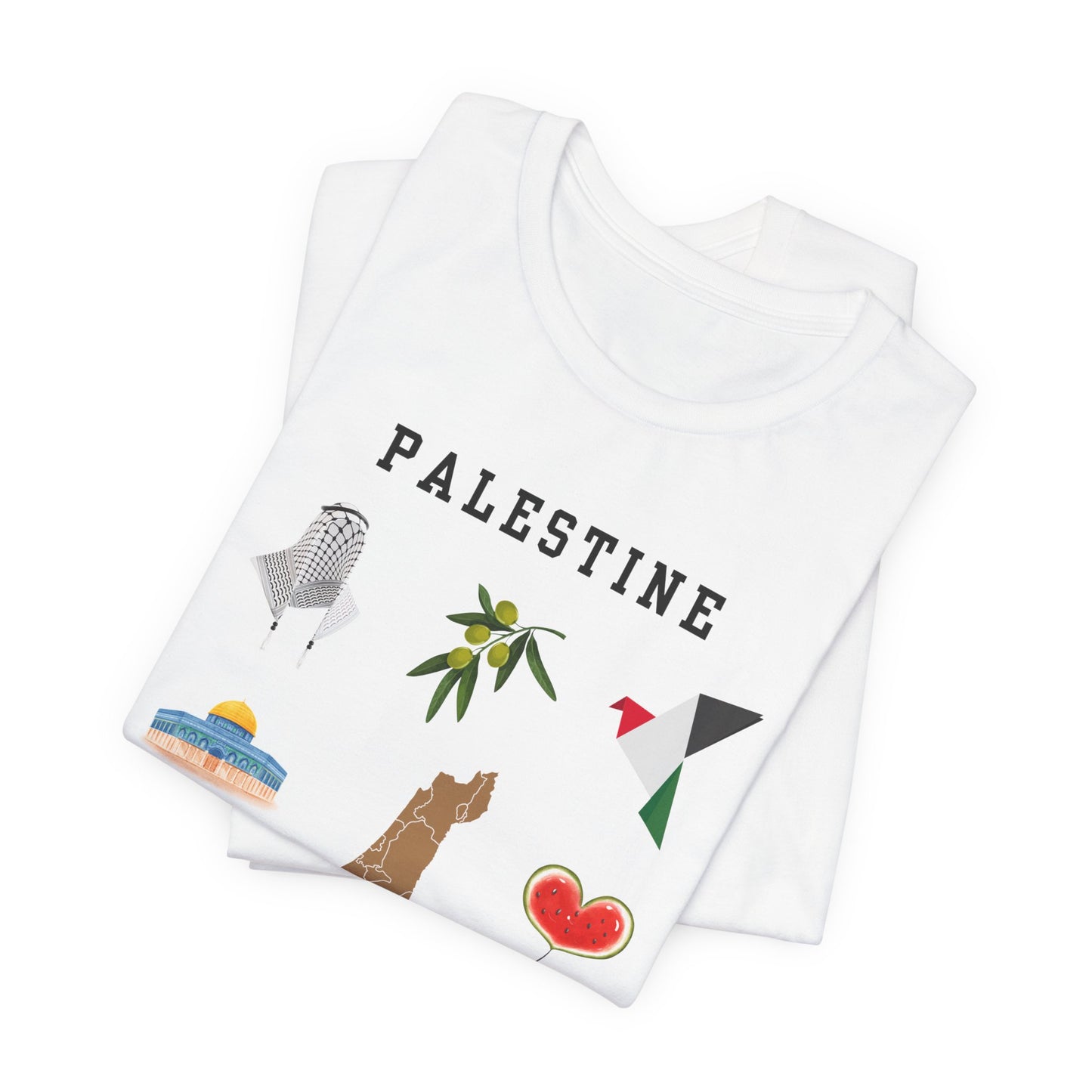 Symbol of Palestine Tshirt Yerusalem
